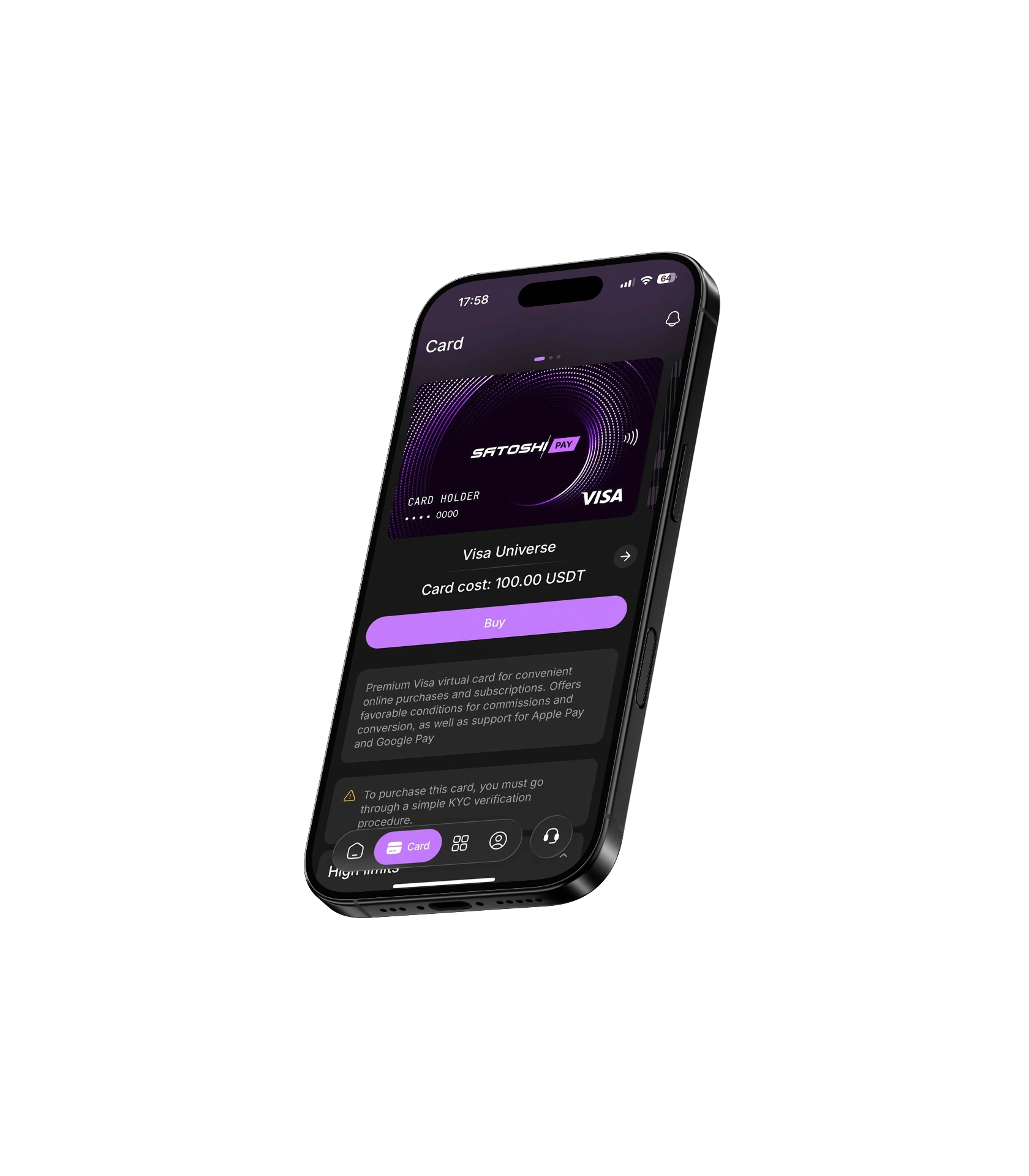 Мобильное приложение Satoshi Pay